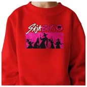 Bluzy dla dziewczynek - BLUZA DZIECIĘCA HUNTRIX SAJA BOYS 146-152 BAWEŁNIANA JAKOŚĆ - miniaturka - grafika 1