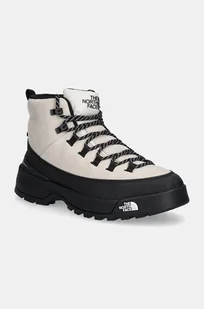The North Face buty TNF x 30th Years HMLYN damskie kolor beżowy na płaskim obcasie ocieplone NF0A83NJROU1 - Botki damskie - miniaturka - grafika 1