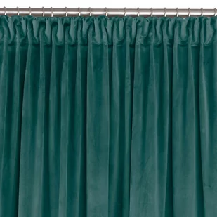 Zasłona VILA kolor morski styl klasyczny taśma smok transparentna 10 cm velvet 400x300 homede - CURT/HOM/VILA/VELVET/PLEAT/D/100 - Zasłony - miniaturka - grafika 1