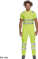 Odzież robocza - CERVA JAEN HV - koszulka polo - żółty 4XL - miniaturka - grafika 1