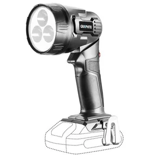 GRAPHITE Latarka GRAPHITE Latarka akumulatorowa Energy+ 18V Li-Ion bez akumulatora 58G007 - Latarki - miniaturka - grafika 1