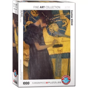 Eurographics Puzzle 1000 The Music by Gustav Klimt 6000-1991 - - Puzzle - miniaturka - grafika 1