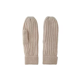 PIECES Damskie rękawiczki wełniane PCJESLIN Wool Mittens NOOS BC Woll-Fäustling, Whitecap Gray, One Size - Rękawiczki - miniaturka - grafika 1