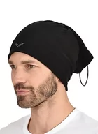 Apaszki i szaliki męskie - Trigema Szalik męski, czarny (schwarz 008), M - miniaturka - grafika 1