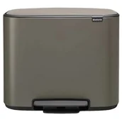 Kosze na śmieci - Brabantia Kosz na śmieci kuchenny 36l Bo Pedal Bin 1 komora platynowy 12 14 49 - miniaturka - grafika 1