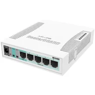 Pozostałe akcesoria sieciowe - MIKROTIK CSS106-5G-1S RB260GS Switch 5x RJ45 1000Mb/s 1x SFP - miniaturka - grafika 1