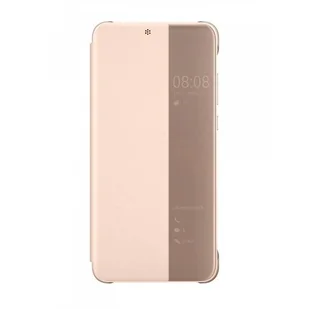 Huawei Smart View Flip Cover pokrowiec etui z klapką typu Smart Huawei P20 różowy (51992357) - Etui i futerały do telefonów - miniaturka - grafika 3