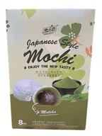 Przyprawy i zioła sypkie - Mochi Z Nadzieniem Matcha Zielona Herbata Japońskie Ryżowe Ciastka Kuchnia Świata Yuki&Love 128g - miniaturka - grafika 1