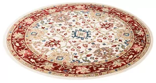 Kremowy okrągły dywan w perski wzór - Fawo 4X - Profeos - Dywany - miniaturka - grafika 1