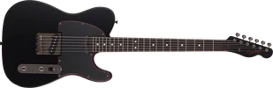 Fender Made in Japan Limited Hybrid II Telecaster Noir Rosewood Fingerboard Black - Gitary elektryczne - miniaturka - grafika 1