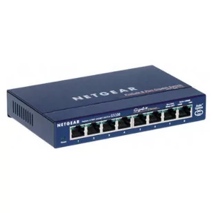 Przełącznik Netgear GS108GE | 192 kB | 16 Gb/s | 8x Port Ethernet - Switche - miniaturka - grafika 2
