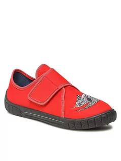 Buty dla chłopców - Superfit Kapcie 1-800271-5000 D Czerwony - grafika 1