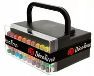 Kredki, ołówki, pastele i pisaki - Markery Pisaki Podwójne W Walizce 40X Na Prezent - miniaturka - grafika 1