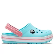 Klapki i japonki damskie - Klapki Crocs Crocband Clog 207006-4S3 - niebieskie - miniaturka - grafika 1