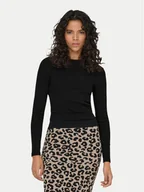 Bluzki damskie - ONLY Bluzka Val 15371305 Czarny Regular Fit - miniaturka - grafika 1