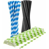 Słomki do napojów - Słomki papierowe 25 szt. - miniaturka - grafika 1