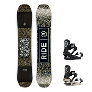Deski snowboardowe - Zestaw snowboard Ride Manic 158 wide + wiązania C-2 - miniaturka - grafika 1