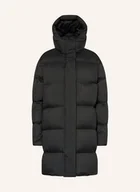 Płaszcze damskie - Tommy Hilfiger Płaszcz Puchowy schwarz - TOMMY HILFIGER - miniaturka - grafika 1