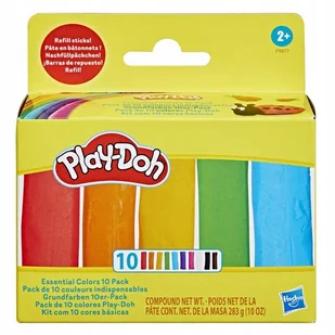 PLAY-DOH CIASTOLINA 10 KOLORÓW F9817 - Masy plastyczne - miniaturka - grafika 1