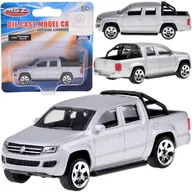 Samochody i pojazdy dla dzieci - Metalowe autko licencjonowane Volkswagen Amarok 1:64 resorówka ZA5060 - miniaturka - grafika 1