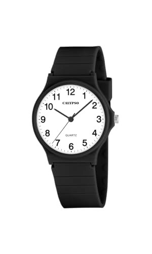Calypso Zegarek damski K5880/5 Sweet Time silikonowy pokrowiec czarny silikonowy pasek