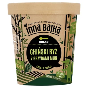 Chiński ryż z grzybami mun 55g INNA BAJKA - Dania w proszku - miniaturka - grafika 1