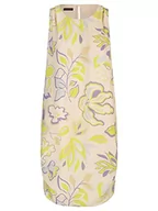 Sukienki - ApartFashion Damska sukienka letnia, limonka-wielokolorowa, normalna, limonka-wielokolorowy, 46 - miniaturka - grafika 1
