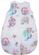 Śpiworki dla dzieci - LETNI ŚPIWOREK NIEMOWLĘCY DO SPANIA 56-62 0,5 TOG BAWEŁNA 100% - miniaturka - grafika 1