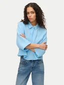 Koszule damskie - Vero Moda Koszula Natali 10279685 Niebieski Standard Fit - miniaturka - grafika 1