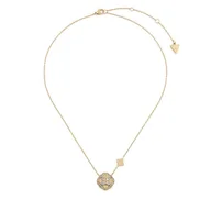 Naszyjniki - Naszyjnik Guess JUBN05 502JW Złoty - miniaturka - grafika 1