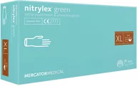 Rękawiczki jednorazowe - nitrylex® green 100 szt., rozmiar XL - miniaturka - grafika 1