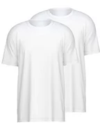 Koszulki męskie - CALIDA Męski T-shirt, biały, 52/54 PL - miniaturka - grafika 1