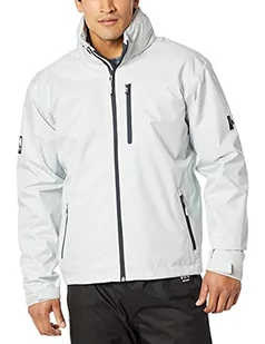 Helly Hansen Helly-Hansen Męska kurtka Crew Hooded Midlayer szary Grey Fog XXL 33874 - Kurtki męskie - miniaturka - grafika 1