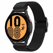 Paski - Spigen Fit Lite Band - Pasek do Samsung Galaxy Watch 4 / 5 / 5 Pro (40 / 42 / 44 / 45 / 46 mm) (Czarny) - miniaturka - grafika 1