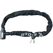 Zabezpieczenia do roweru - Zapięcie rowerowe XRIDER XR00LC01 Łańcuch Czarny - miniaturka - grafika 1