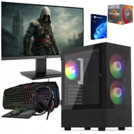 Zestawy komputerowe - ZESTAW KOMPUTER DO GIER RYZEN 5 32GB RAM 1TB M.2 NVMe WINDOWS 11KOMPLET - miniaturka - grafika 1