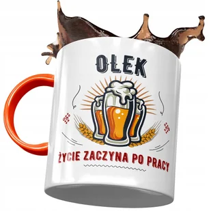 Kubek Pomarańczowy dla Aleksandra Olka Kolegi z Nadrukiem ze Zdjęciem+ Opakowanie na prezent (wzór 01) - Kubki Kubek Pomarańczowy dla Aleksandra Olka Kolegi z Nadrukiem ze Zdjęciem+ Opakowanie na prezent (wzór 01) - Kubki - miniaturka - grafika 1