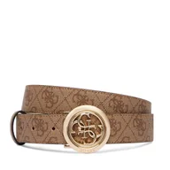 Paski - Pasek Damski Guess BW9357 P6230 Beżowy - miniaturka - grafika 1