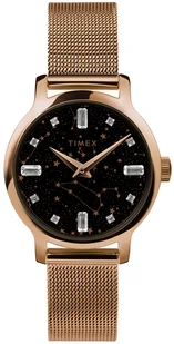 Zegarek Zegarek Timex TW2V52100 Transcend Celestial 31mm Stainless Steel Bracelet - - Zegarki damskie - miniaturka - grafika 1
