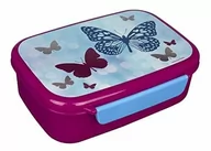 Lunch boxy - Scooli Pudełko Śniadaniowe Dla Dzieci Z Motywem Motyla - Do Przedszkola I Szkoły - miniaturka - grafika 1