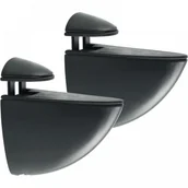 Zawiasy, okucia i inne akcesoria - 2 szt. uchwytów do półek szklanych lub drewnianych, pasujących do płyt o grubości 2-8 mm, montowanych na ścianie za pomocą śrub - miniaturka - grafika 1