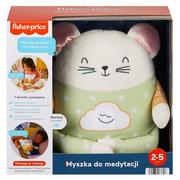 Maskotki i pluszaki - Fisher Price Maskotka Myszka do medytacji HHH47 - miniaturka - grafika 1