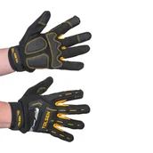 Rękawice robocze - Rękawice robocze wzmocnione, rozmiar 10, opakowanie 5 par - miniaturka - grafika 1