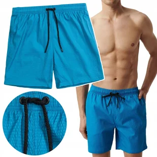 ATLANTIC Kąpielówki Męskie z Kieszeniami Szorty Plażowe Kąpielowe - XL - Kąpielówki męskie - miniaturka - grafika 1