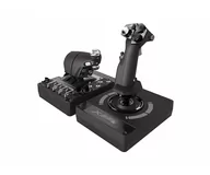 Kontrolery gier na PC - Logitech X56 h.o.t.a.s.  Joystick regulator gazu i  Przewodowa, 945  000059 945-000059 - miniaturka - grafika 1