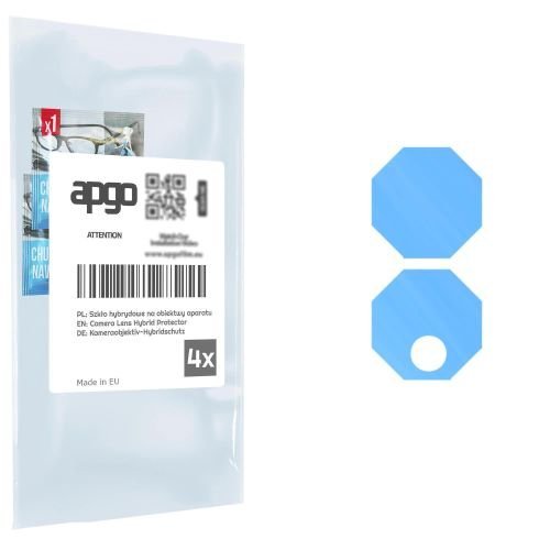 4x szkło hybrydowe na aparat obiektyw kamerę 9H do ZTE Nubia Neo 2 5G - apgo hybrid Camera Lens Protector