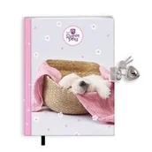 Pamiętniki, dzienniki, listy - Pamitnik z zakadk i kdk The sweet pets Pies - miniaturka - grafika 1