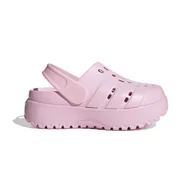 Klapki i japonki damskie - Damskie Klapki ADIDAS ADILETTE CLOG PLATFORM JR2626 – Różowy - miniaturka - grafika 1