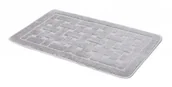 Dywaniki łazienkowe - Popielaty dywanik do łazienki w nowoczesny wzór M2-P65 - miniaturka - grafika 1