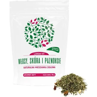 Farmacia Verde Lorem Vit - Włosy, Skóra, Paznokcie 50g - Zioła - miniaturka - grafika 1